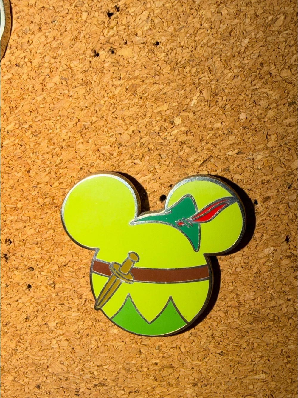 Disneys Peter Pan Mickey pin